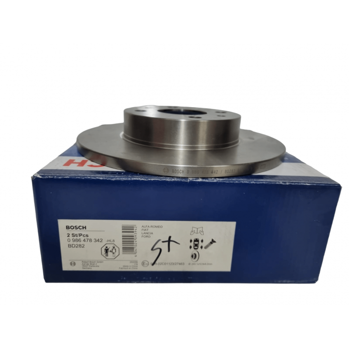 Ön Fren Diski Tempra Tipo Uno Marea