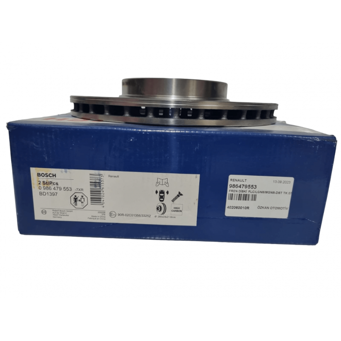 Ön Fren Diski Fluence Megane Laguna Scenic Dacia Duster Dokker