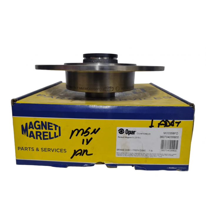 Arka Fren Diski Megane IV Megane 4