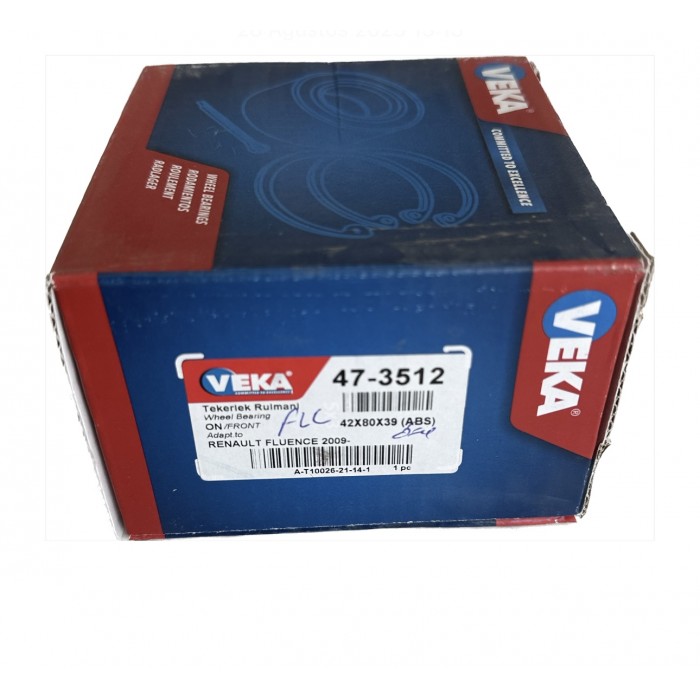 On Teker Rulmanı Sol Sag Absli Renault Fluence MeganeIII ScenicIII Dacıa Duster