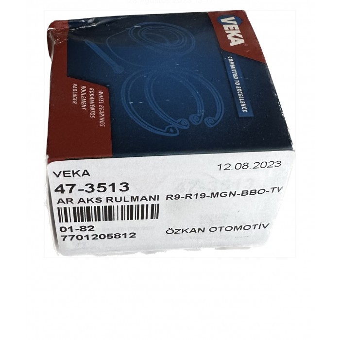 Arka Teker Rulmanı Sol Sag Renault R9 Clio MeganeI Peugeot 206 Nıssan 7701205812