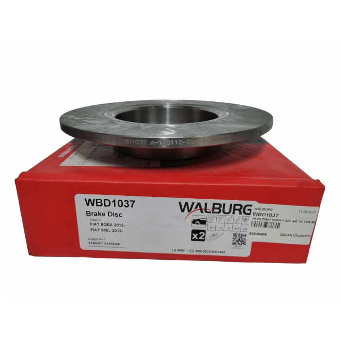 Arka Fren Diski Egea Tüm Modeller