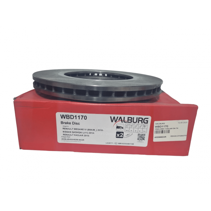 Ön Fren Diski Kadjar Takım