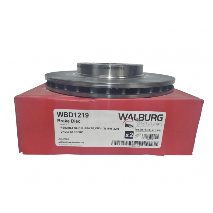 Ön Fren Diski Kangoo Clio Megane R19 Dacia Logan
