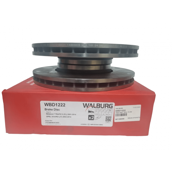 Ön Fren Diski Trafic II Trafic 2 Trafik II Trafik 2