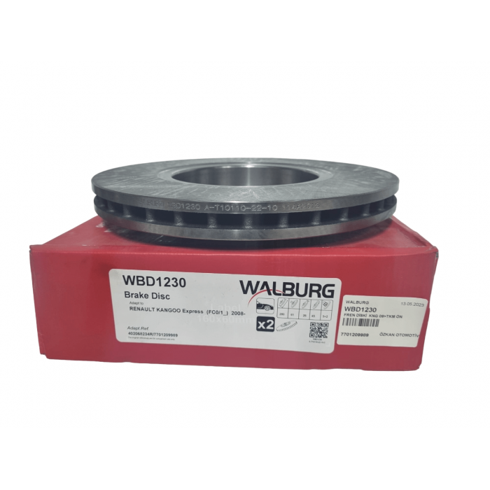 Ön Fren Diski Kangoo 2009 Sonrası